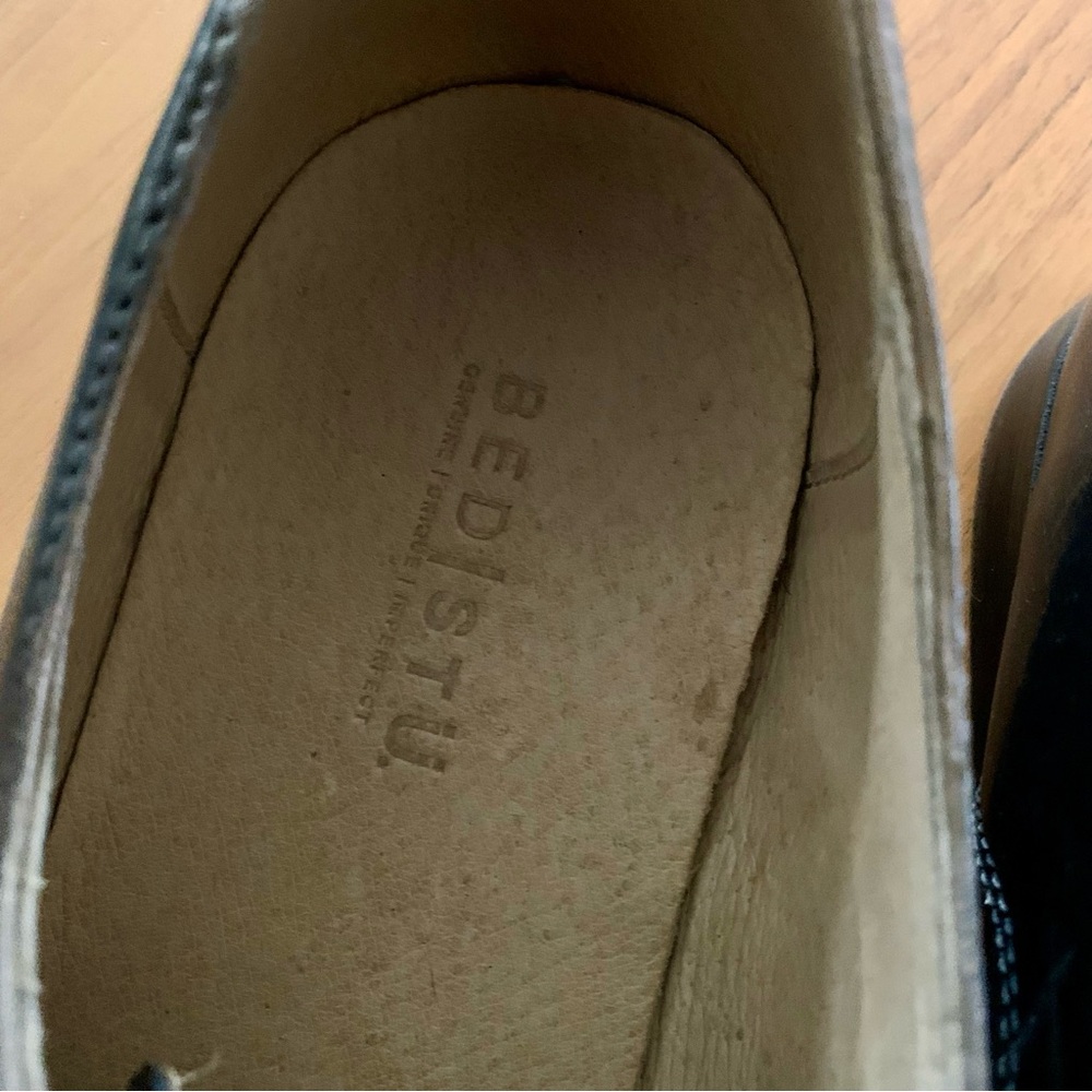 BED|STU Black Leather Oxford Shoes | Destressed | size 13 | Men’s - Picture 6 of 6